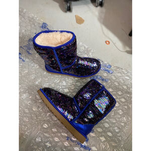 Women's UGG Boots, Blue, Multicolor, Size 8